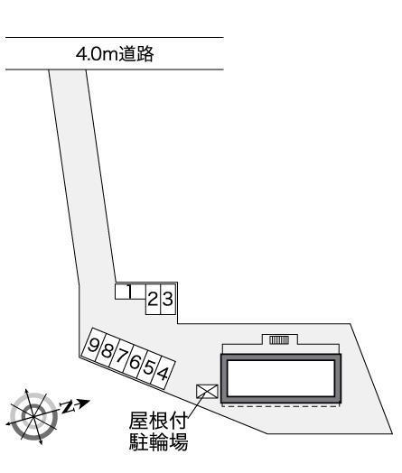 スカイヒル藻岩(30043)の駐車配置図