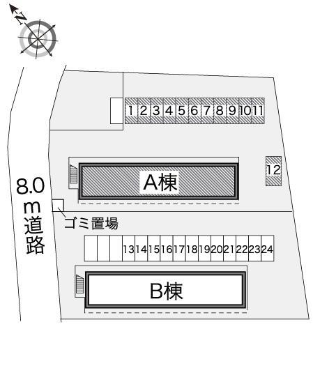 スペシャルステージＡ(17908)の駐車配置図