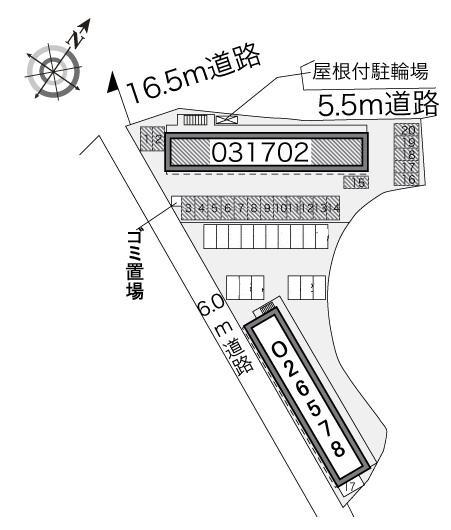 エミネンスⅡ(31702)の駐車配置図