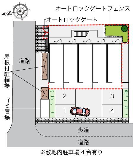 ＪＮ　Ｂ(45213)の駐車配置図