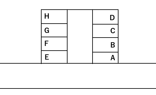 スマイルパーク寺前102の駐車配置図