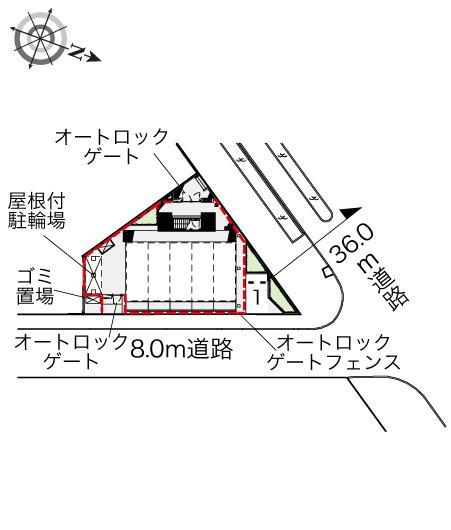 ＡＺＵＭＡ(41818)の駐車配置図