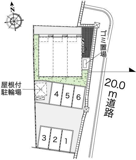 レガーレオーシャン(43704)の駐車配置図
