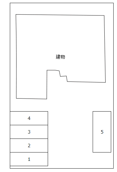 Ｍａｉｓｏｎ　Ｆｏｒｅｓｔ駐車場の駐車配置図