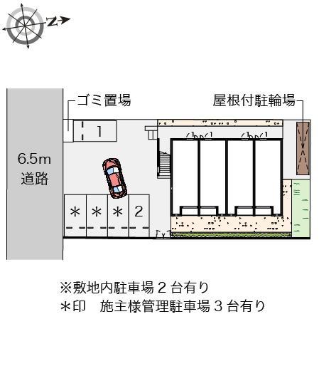 ミランダＥＡＲＴＨ(56088)の駐車配置図