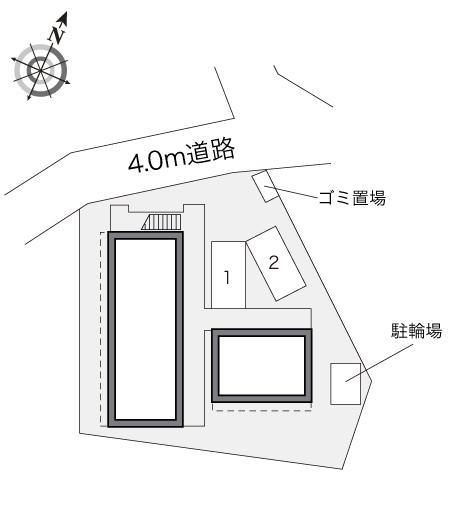 リュビ(24860)の駐車配置図