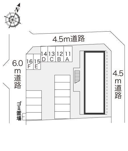 ヨーコ(18476)の駐車配置図