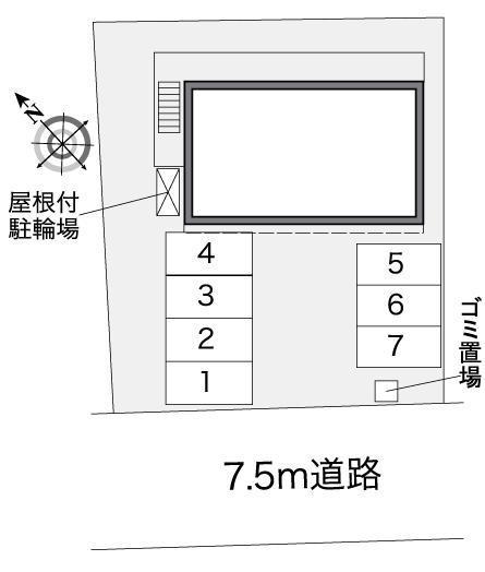 ヴィタ　ノーバ(36331)の駐車配置図