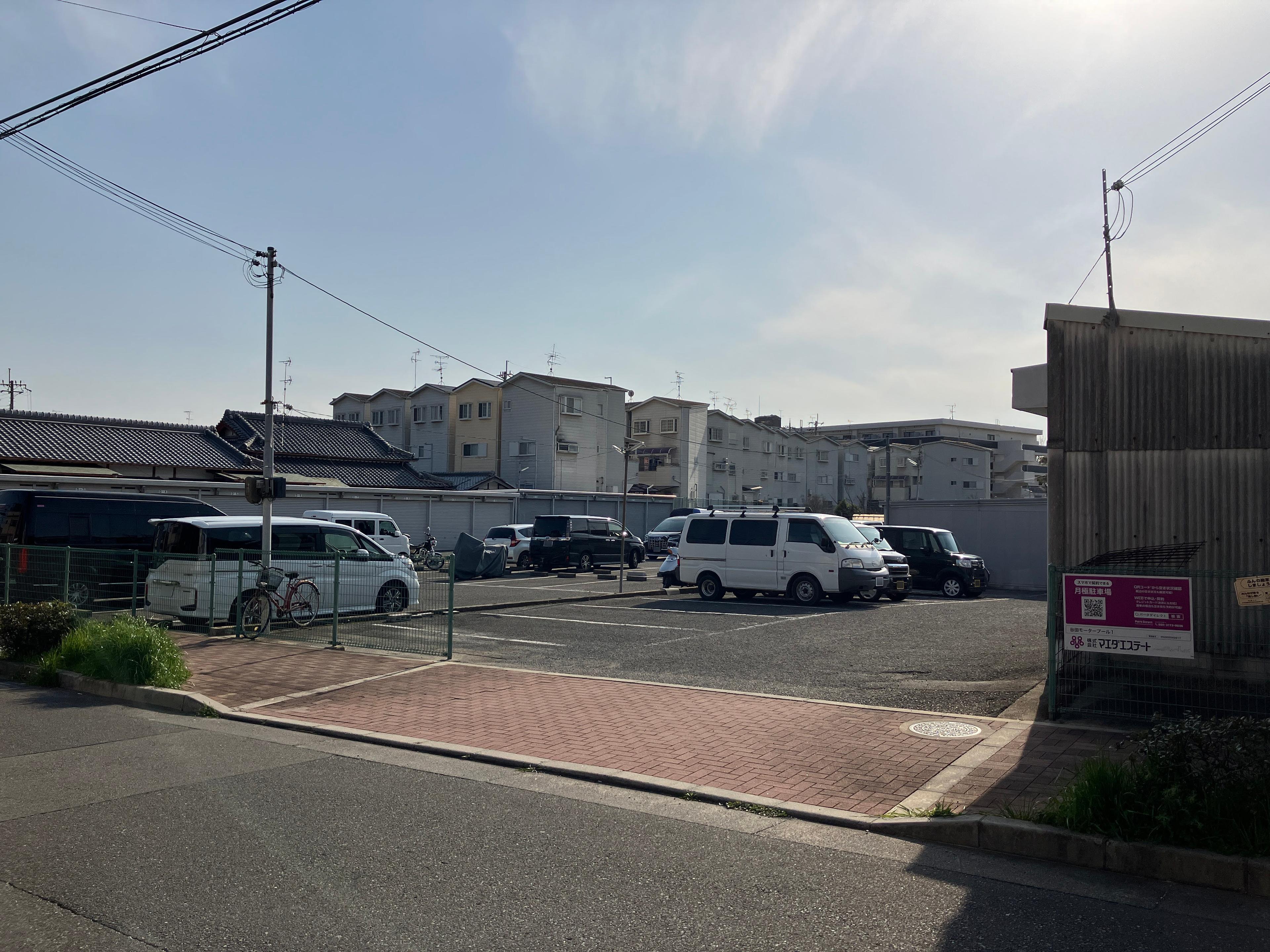 谷田モータープール１の外観・駐車場イメージ1枚目