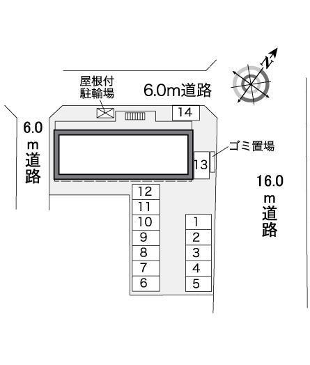 イクシードⅡ(36879)の駐車配置図