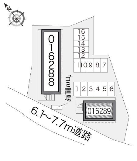 ジゴジ２(16289)の駐車配置図