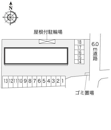 三本松(23942)の駐車配置図