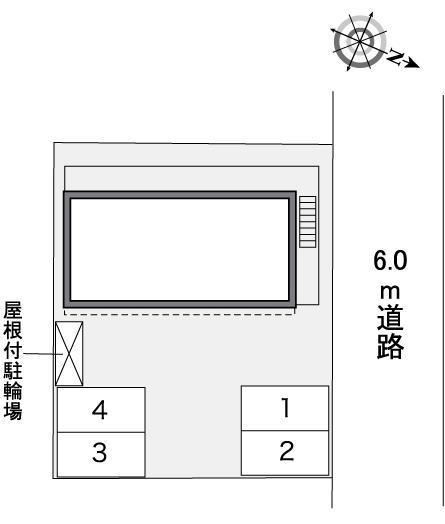 アパルトマン　エイト(35332)の駐車配置図