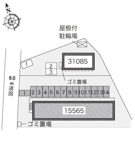 ＮＥＷ　ＨＯＰＥ(15565)の駐車配置図