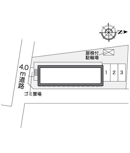 エムケーズホーム(27655)の駐車配置図