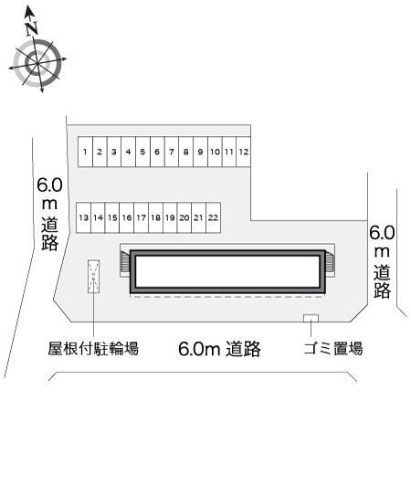 ベーネ(19522)の駐車配置図