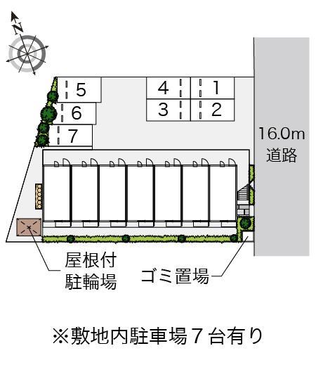 ＧｒｅｅｎＨｏｕｓｅ(23288)の駐車配置図