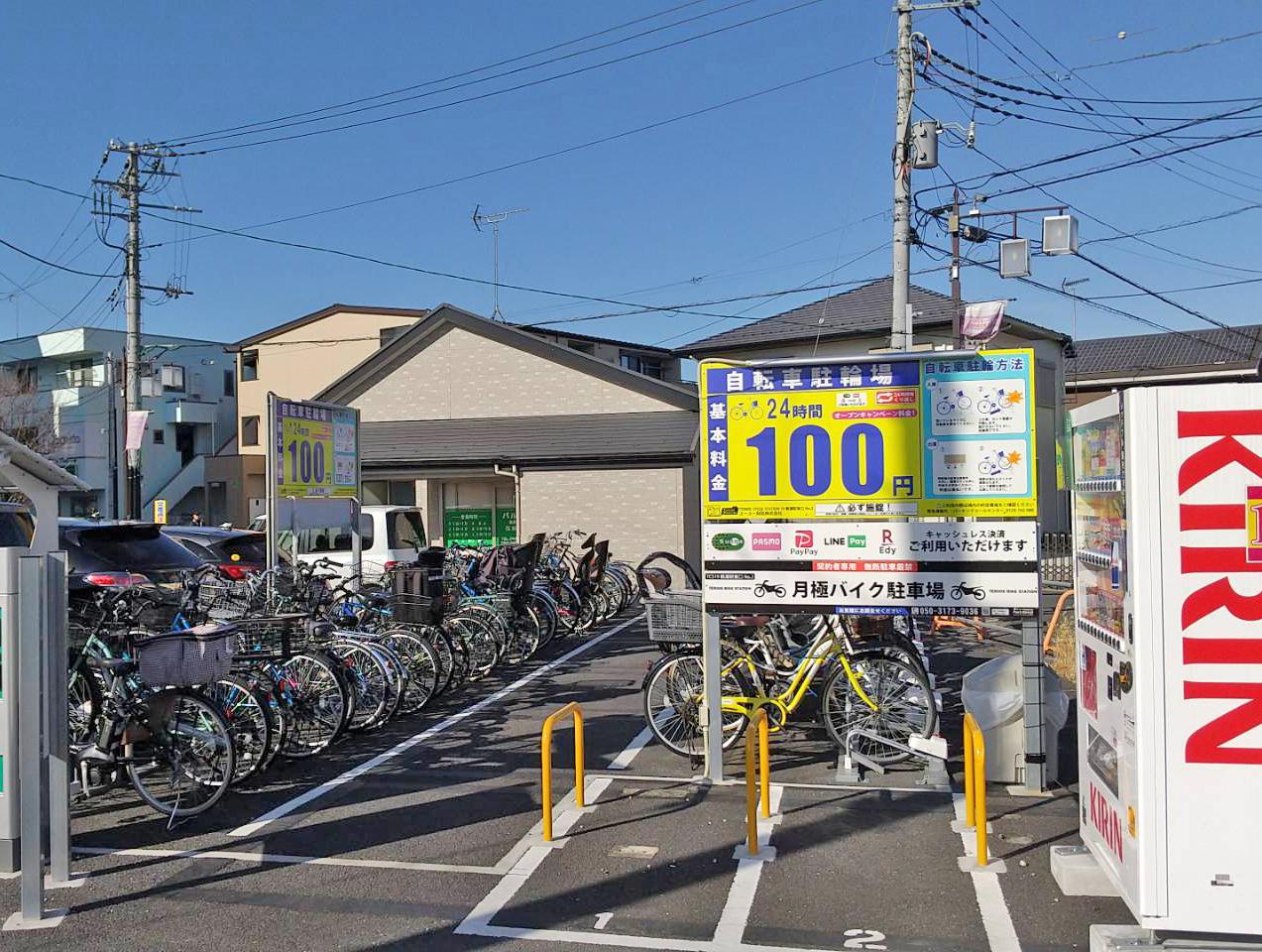 TERIOS CYCLE STATION19　鶴瀬駅東口№2の外観・駐車場イメージ2枚目