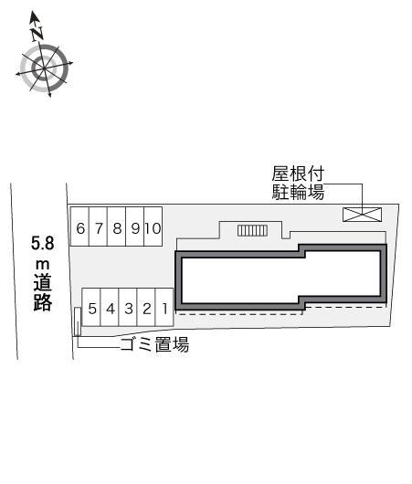 末松(34272)の駐車配置図