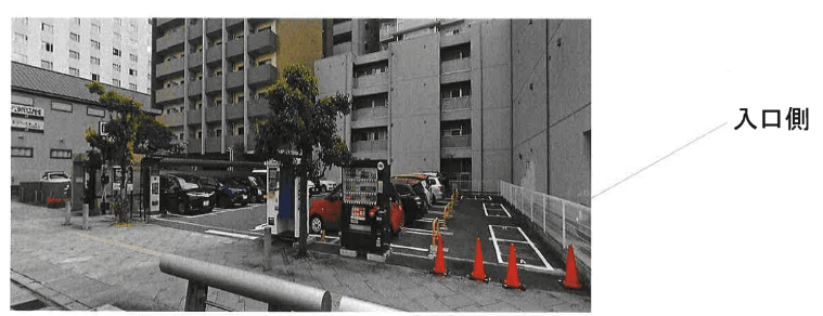 【バイク】Dパーキング 三条本町第１の外観・駐車場イメージ1枚目