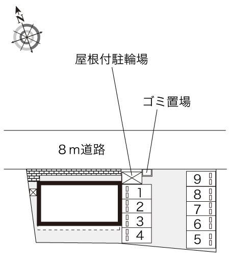 グリンピア　中央(23918)の駐車配置図
