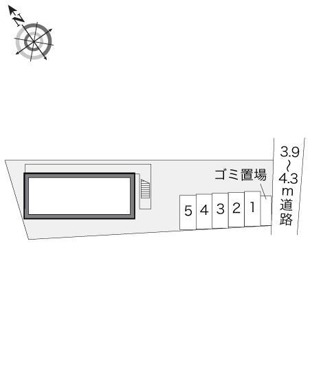 2000(13859)の駐車配置図