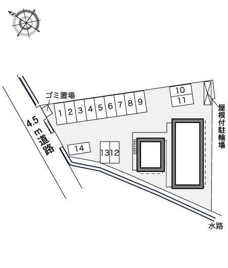 とよしま(40070)の駐車配置図