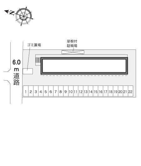 ＹＵＴＡＫＡ(29128)の駐車配置図