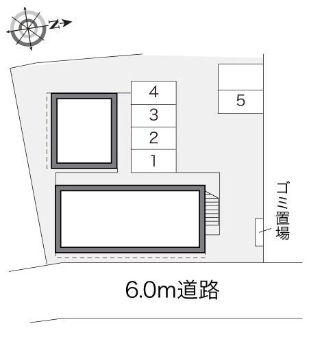 メロディーベルＩＮＯ(18131)の駐車配置図