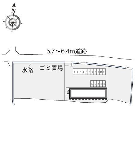 ＹＴＫ(17563)の駐車配置図