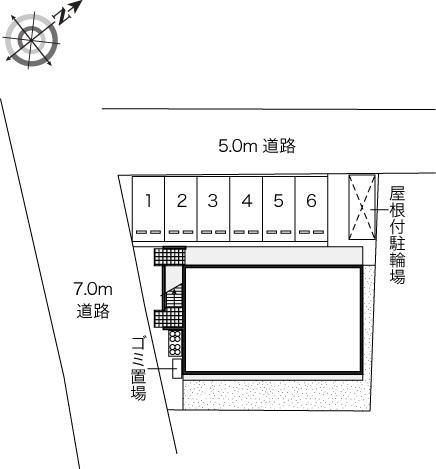湖山駅前(44753)の駐車配置図
