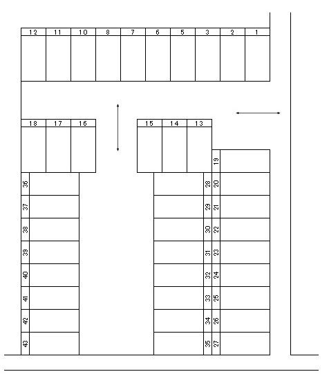 J-083の駐車配置図