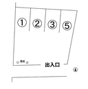 戸崎町上り場西月極駐車場の駐車場