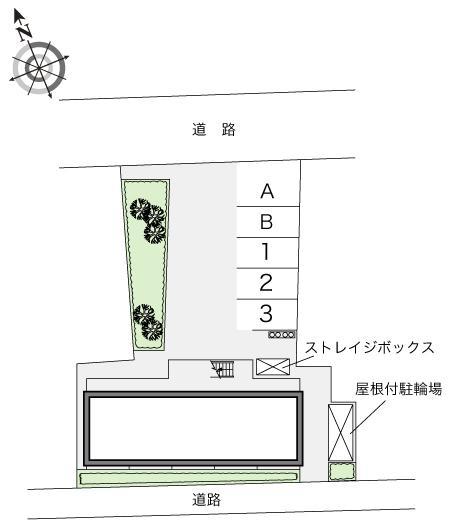 みかけ(15970)の駐車配置図