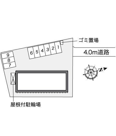 ガルボ(35391)の駐車配置図