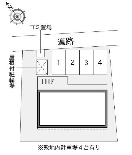 クレールＣ(23688)の駐車配置図