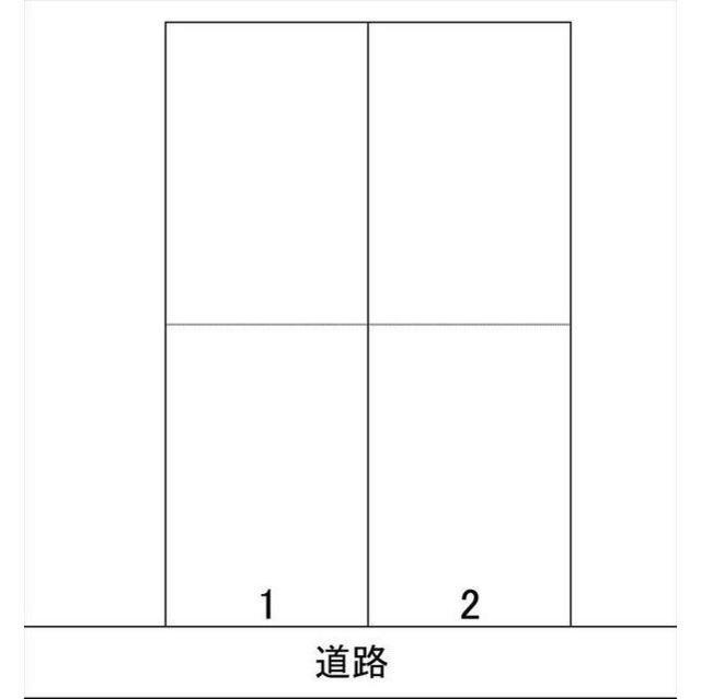 橋場町A月極駐車場の駐車配置図