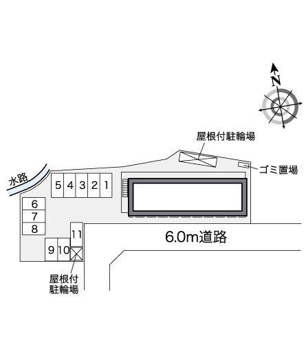 ＶＥＳＰＥＲ(38252)の駐車配置図