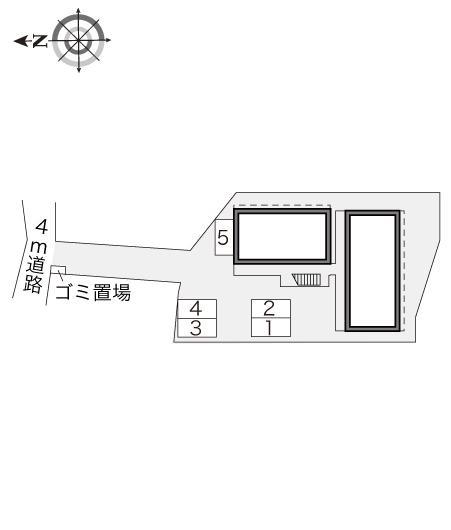 とよみ(17013)の駐車配置図
