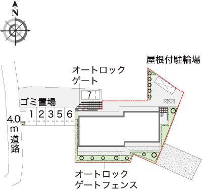 ひまわりⅡ(46318)の駐車配置図