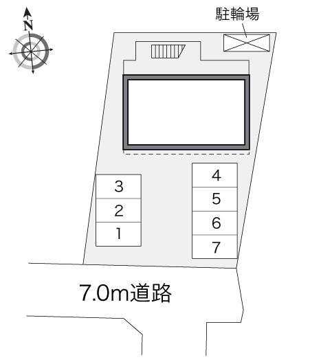 青葉(24705)の駐車配置図