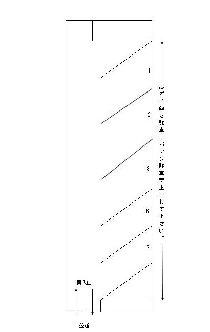 J-199の駐車配置図