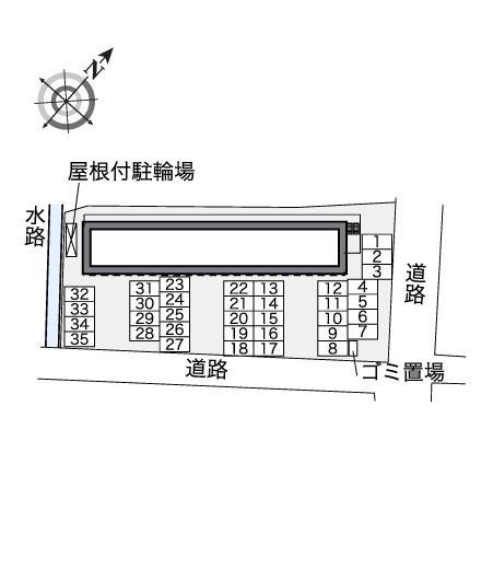 明和(41579)の駐車配置図