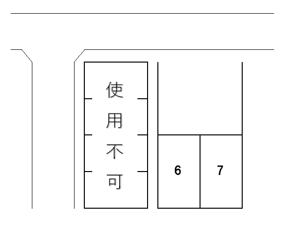 菊水3-4パーキングⅠの駐車配置図
