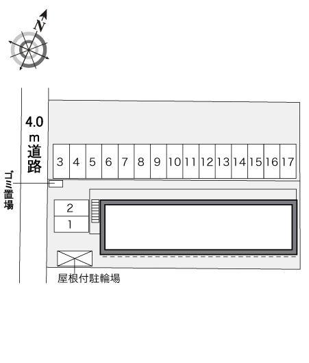 ドウコヤ(34941)の駐車配置図