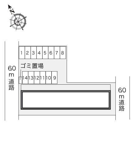 トリアノン(21868)の駐車配置図