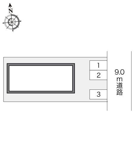 ディアコート(23683)の駐車配置図