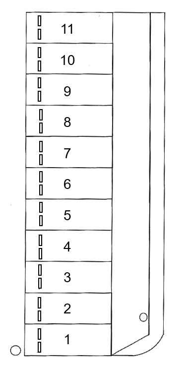 P138の駐車配置図