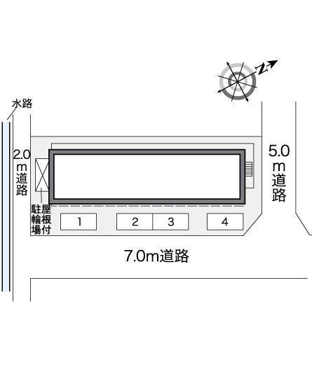 エトワール(25816)の駐車配置図