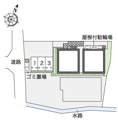 星丘Ｂ(41493)の駐車配置図